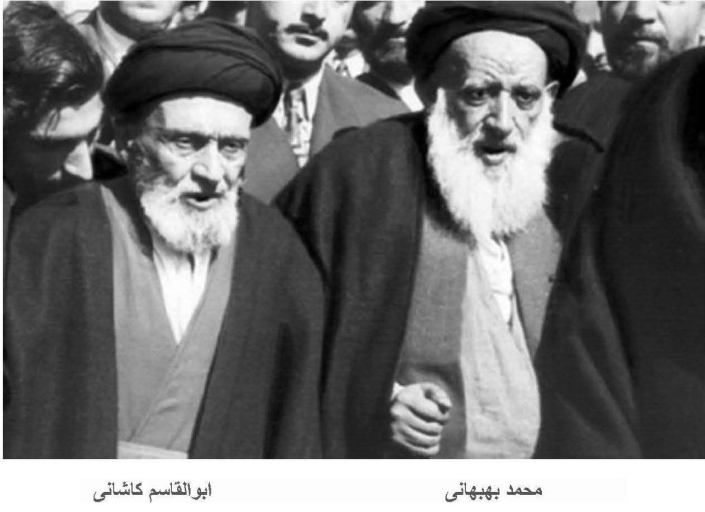 محمد بهبهانی و ابوالقاسم کاشانی - همکارارن پهلوی در کودتا ۲۸ مرداد ۱۳۳۲ علیه مصدق